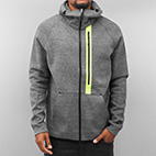 Zip Hoodie Tech Fleece in grau