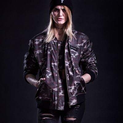 Cavallo Streets Camouflage Bomberjacke