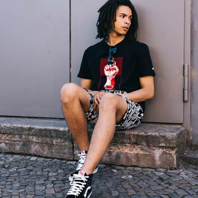 Ecko Logo Shirt schwarz