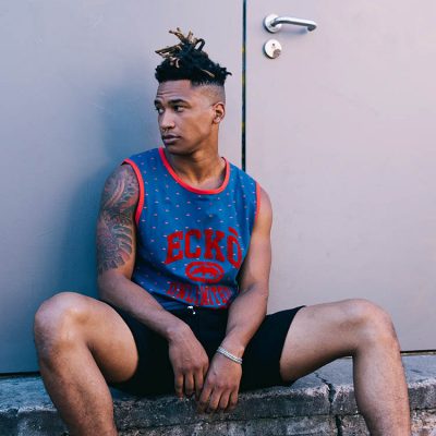 Ecko Tank Top blau-rot