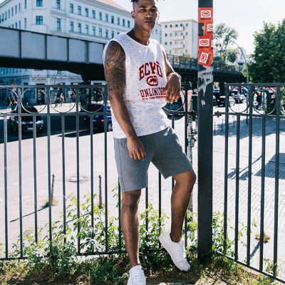 Ecko Tank Top weiß-rot