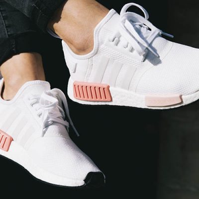 adidas NMD R1 Sneaker weiß-ro