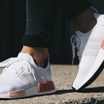 adidas NMD R1 weiße Sohle_weißes upper