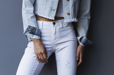 weiße Hosen lässig stylen
