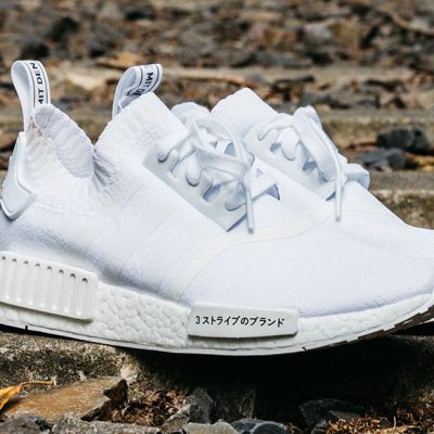 ADIDAS NMD R1 PRIMEKNIT “TRIPLE White”