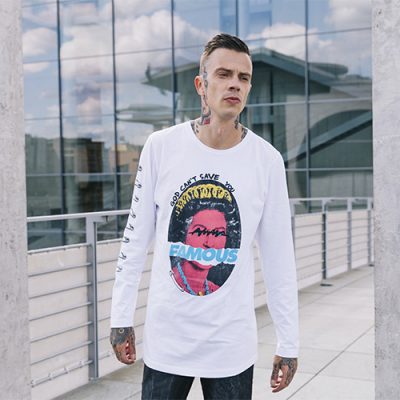 Famous Stars and Straps_Longshirt mit bunten Prints