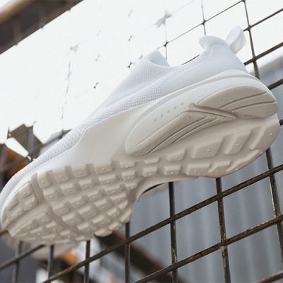 Nike Presto Fly in weiß_Sohle von unten