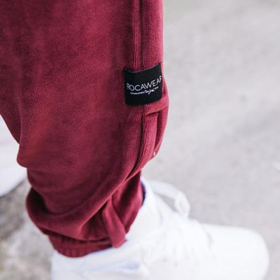 Rocawear Velour Anzug_Reißverschluss am Hosenbund_geschlossen