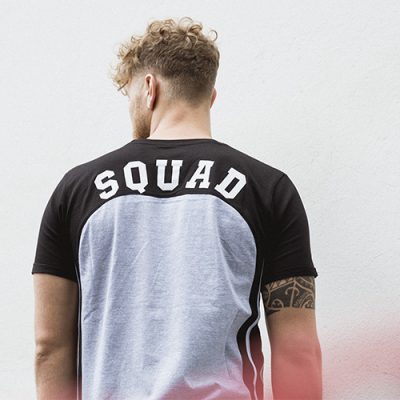 Who Shot Ya Squad Shirt grau_back