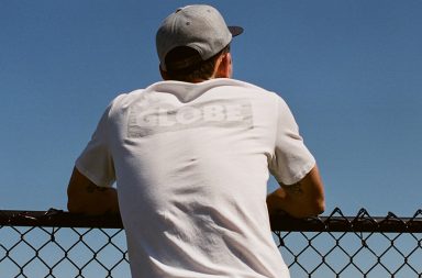Globe Shirt weiß