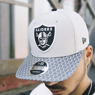 Snapback Cap NFL Oakland Raiders 9Fifty in silberfarben